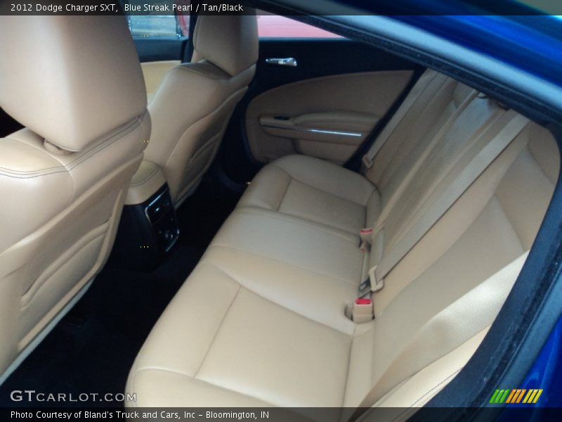 Rear Seat of 2012 Charger SXT