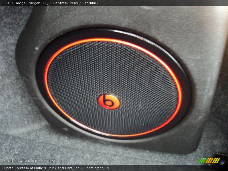 Blue Streak Pearl / Tan/Black 2012 Dodge Charger SXT