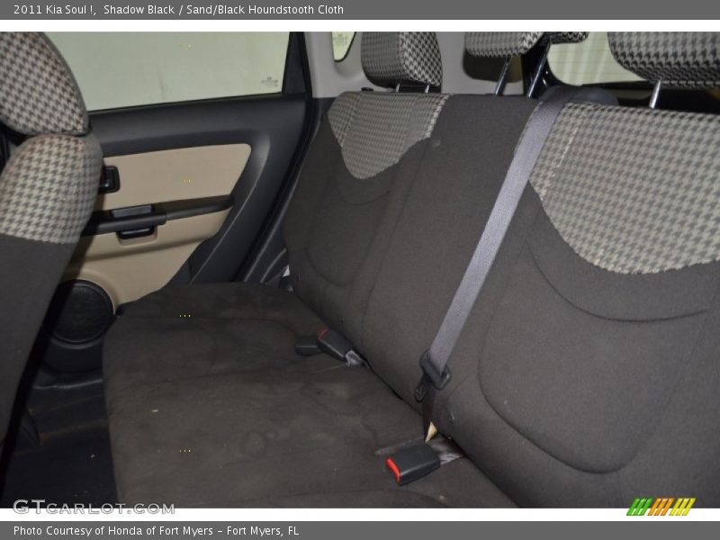 Shadow Black / Sand/Black Houndstooth Cloth 2011 Kia Soul !