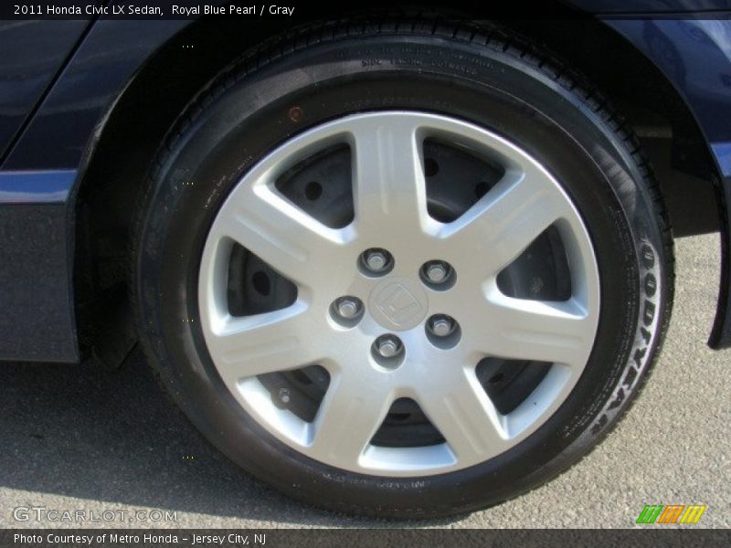 Royal Blue Pearl / Gray 2011 Honda Civic LX Sedan