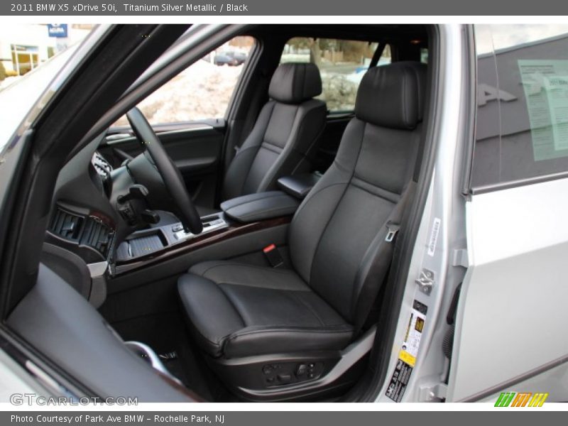 Front Seat of 2011 X5 xDrive 50i