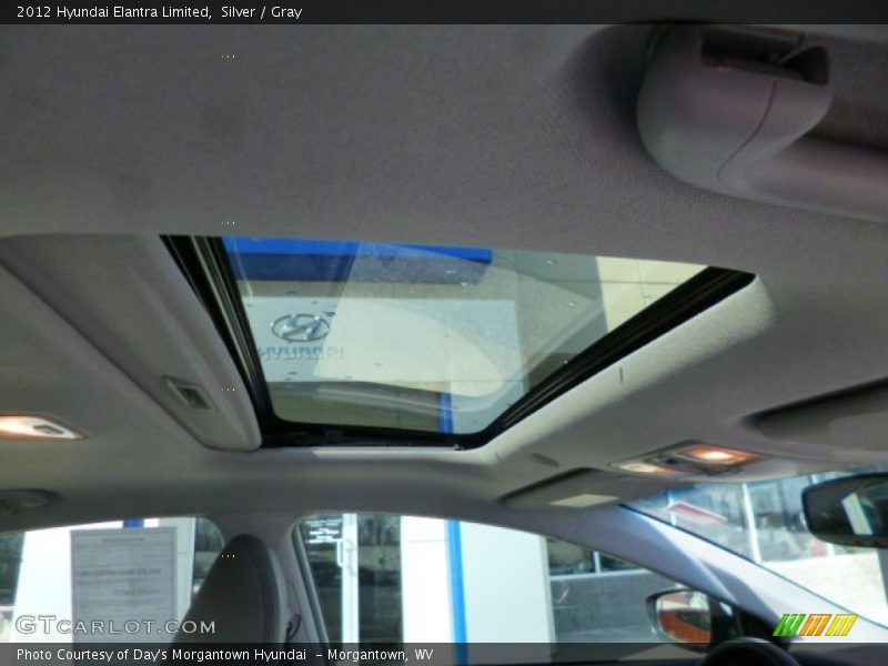 Silver / Gray 2012 Hyundai Elantra Limited