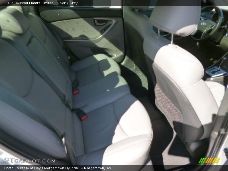 Silver / Gray 2012 Hyundai Elantra Limited