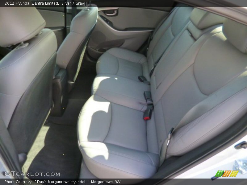 Silver / Gray 2012 Hyundai Elantra Limited