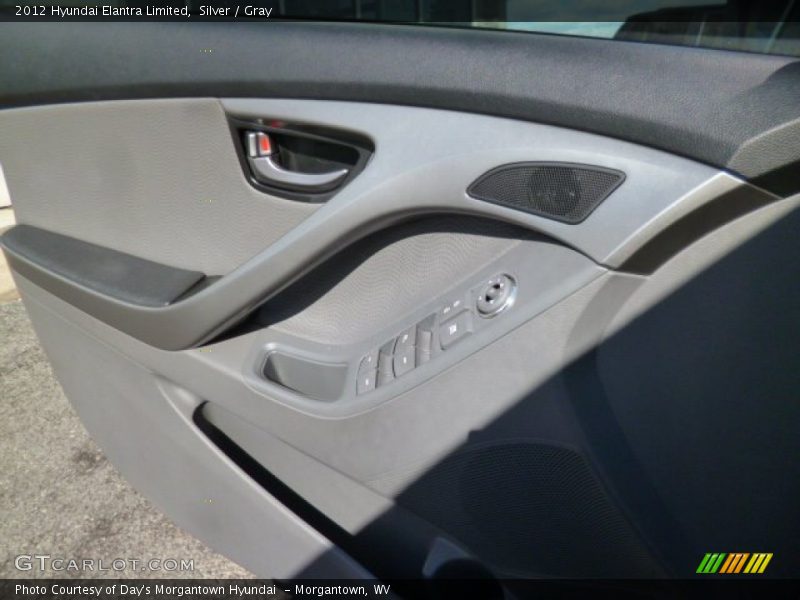 Silver / Gray 2012 Hyundai Elantra Limited