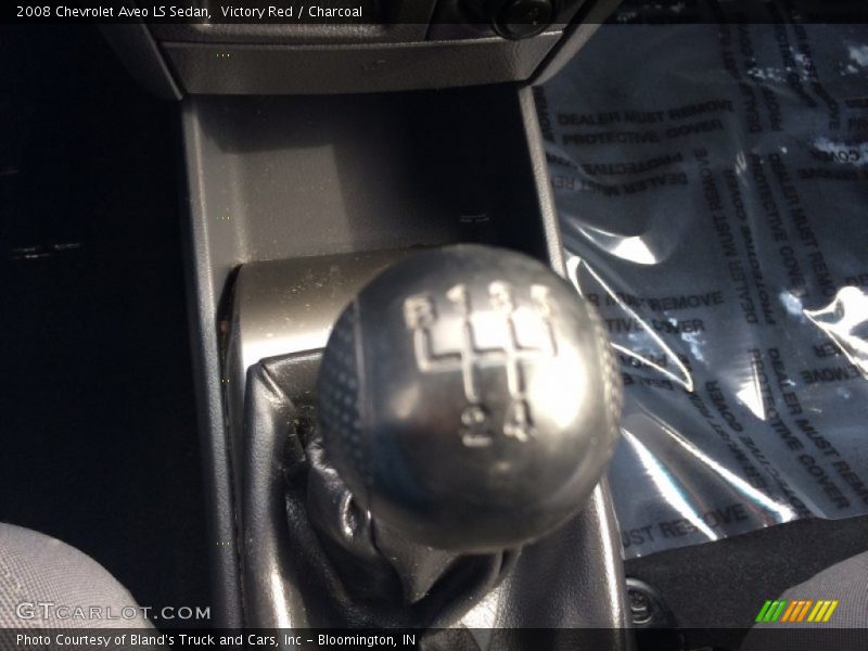 Victory Red / Charcoal 2008 Chevrolet Aveo LS Sedan