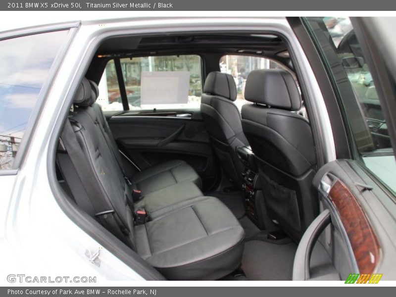 Rear Seat of 2011 X5 xDrive 50i