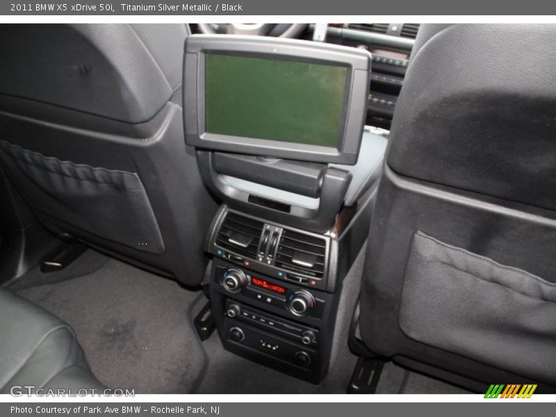 Titanium Silver Metallic / Black 2011 BMW X5 xDrive 50i