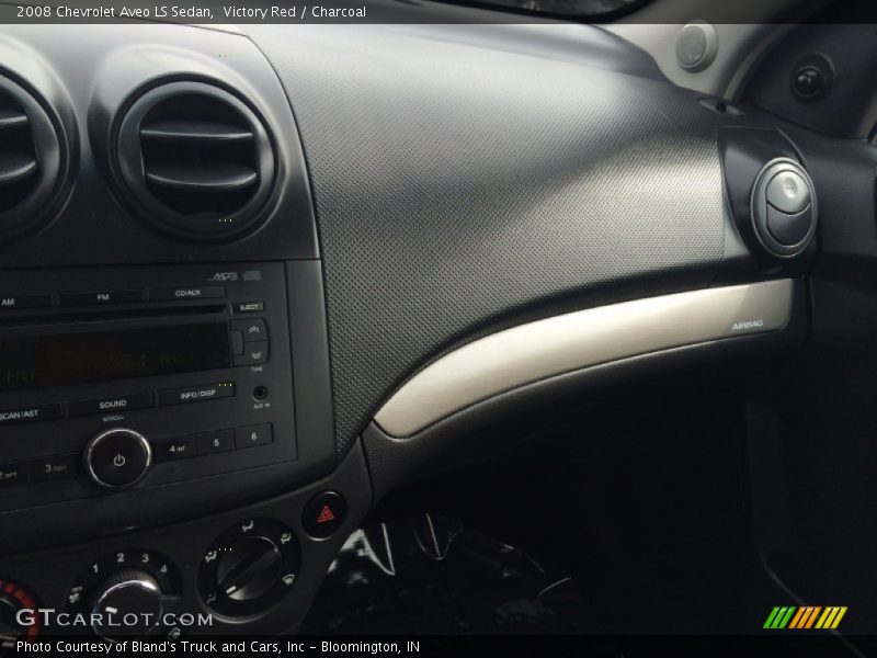 Victory Red / Charcoal 2008 Chevrolet Aveo LS Sedan