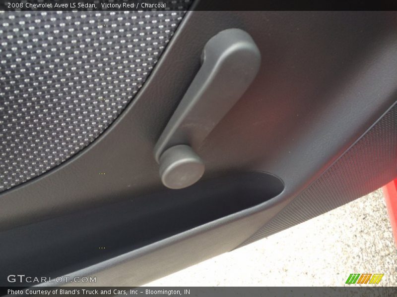 Victory Red / Charcoal 2008 Chevrolet Aveo LS Sedan