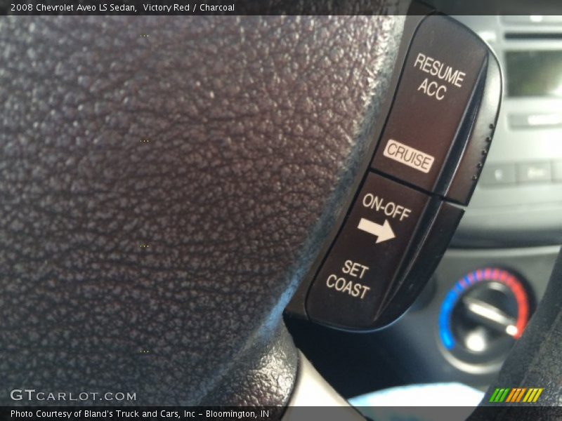 Victory Red / Charcoal 2008 Chevrolet Aveo LS Sedan