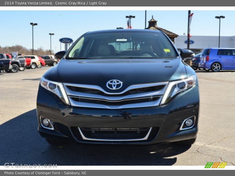 Cosmic Gray Mica / Light Gray 2014 Toyota Venza Limited