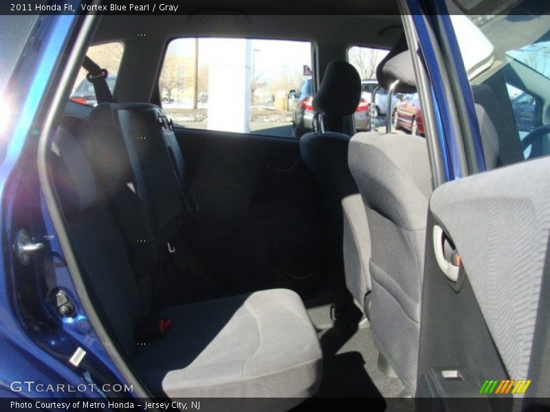 Vortex Blue Pearl / Gray 2011 Honda Fit