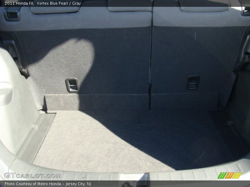 Vortex Blue Pearl / Gray 2011 Honda Fit