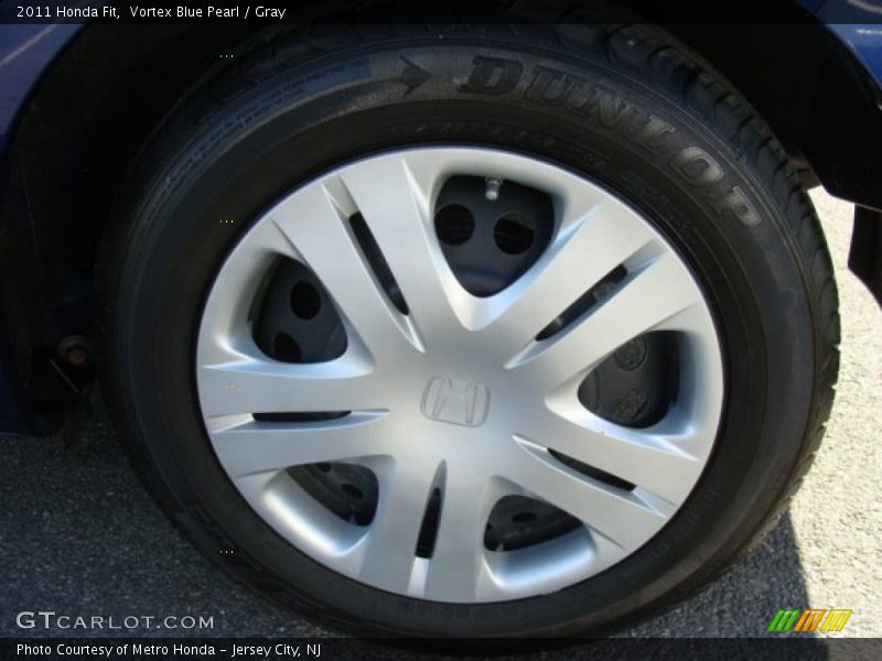 Vortex Blue Pearl / Gray 2011 Honda Fit
