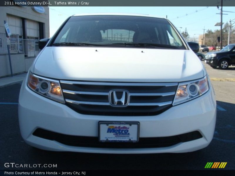 Taffeta White / Gray 2011 Honda Odyssey EX-L