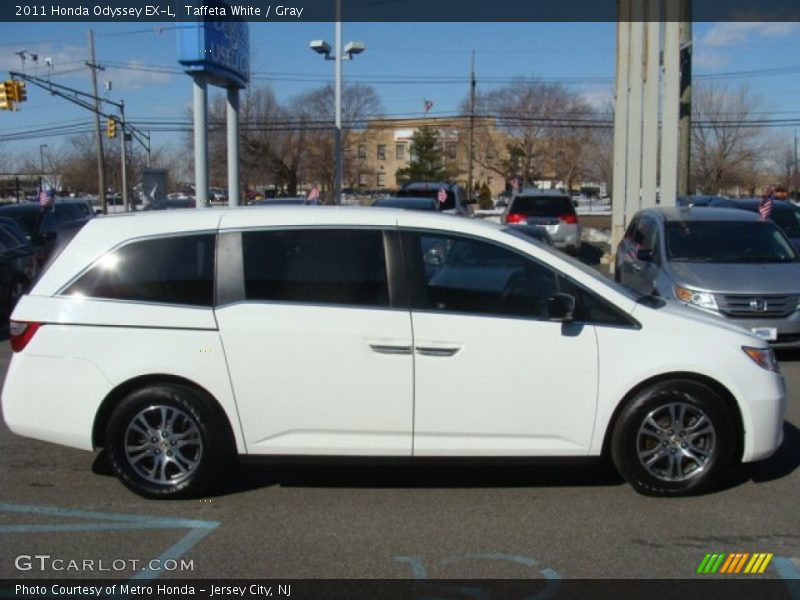 Taffeta White / Gray 2011 Honda Odyssey EX-L