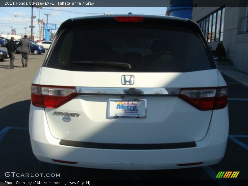 Taffeta White / Gray 2011 Honda Odyssey EX-L