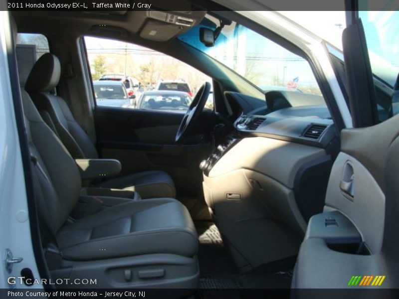 Taffeta White / Gray 2011 Honda Odyssey EX-L