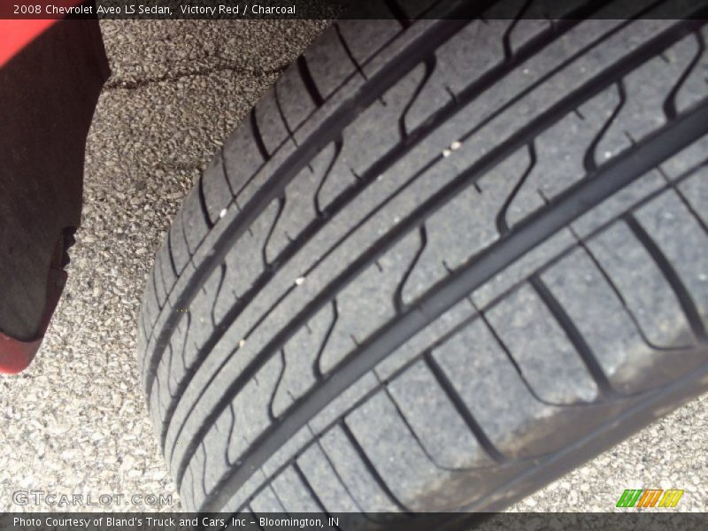 Victory Red / Charcoal 2008 Chevrolet Aveo LS Sedan