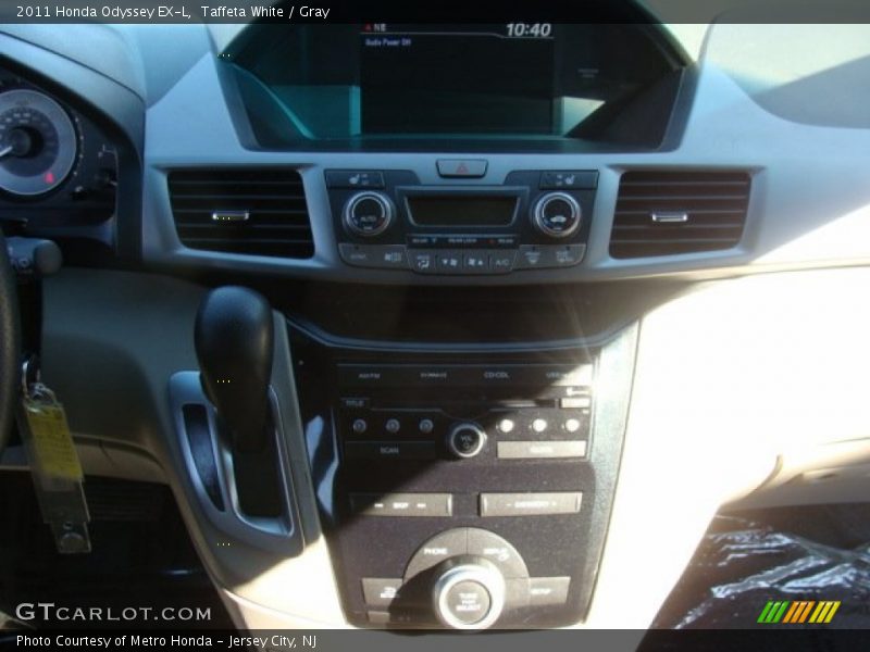 Taffeta White / Gray 2011 Honda Odyssey EX-L