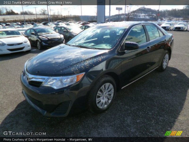 Cosmic Gray Mica / Ivory 2012 Toyota Camry LE