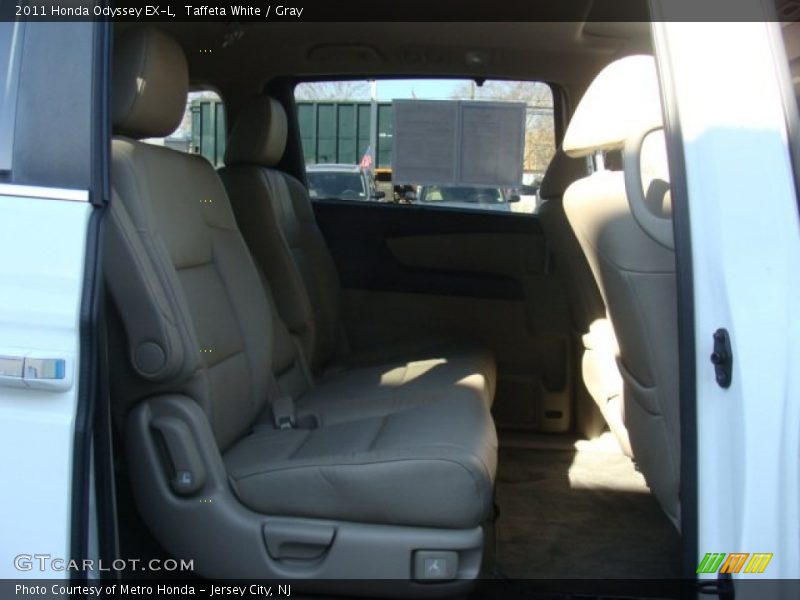 Taffeta White / Gray 2011 Honda Odyssey EX-L