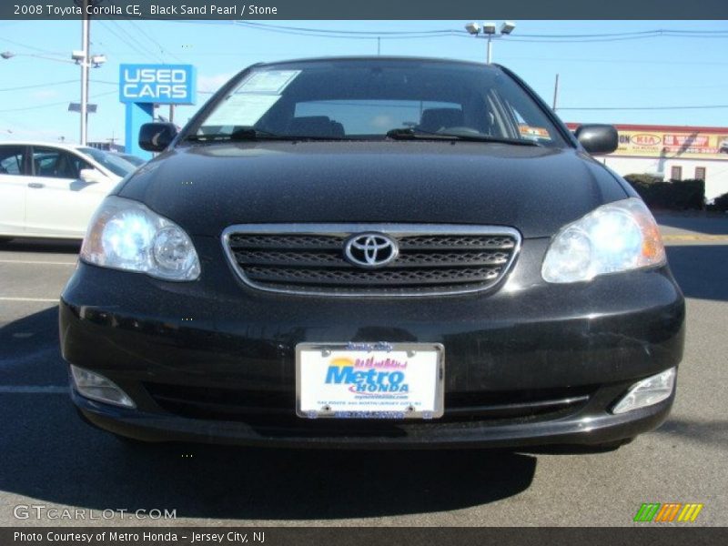 Black Sand Pearl / Stone 2008 Toyota Corolla CE