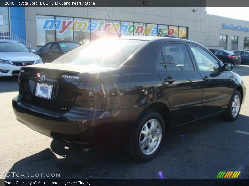 Black Sand Pearl / Stone 2008 Toyota Corolla CE