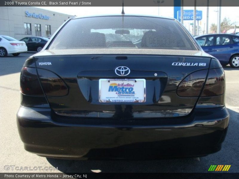 Black Sand Pearl / Stone 2008 Toyota Corolla CE