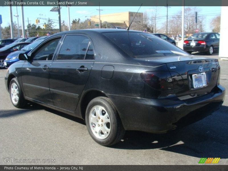 Black Sand Pearl / Stone 2008 Toyota Corolla CE