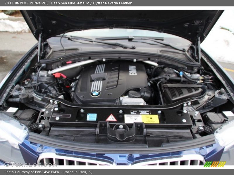  2011 X3 xDrive 28i Engine - 3.0 Liter DOHC 24-Valve VVT Inline 6 Cylinder