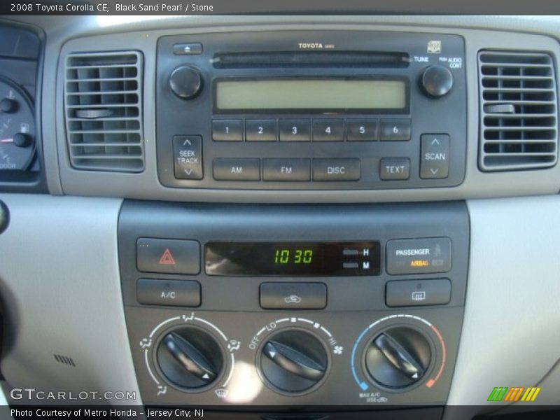 Black Sand Pearl / Stone 2008 Toyota Corolla CE