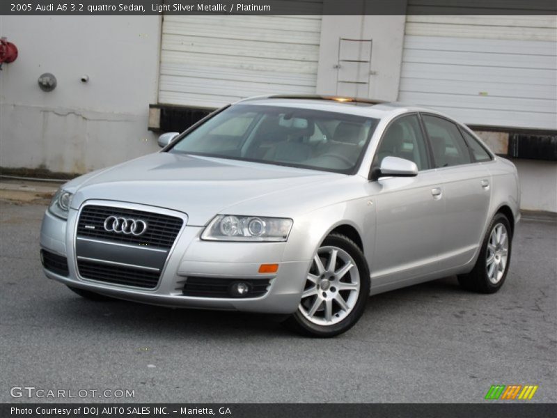 Front 3/4 View of 2005 A6 3.2 quattro Sedan