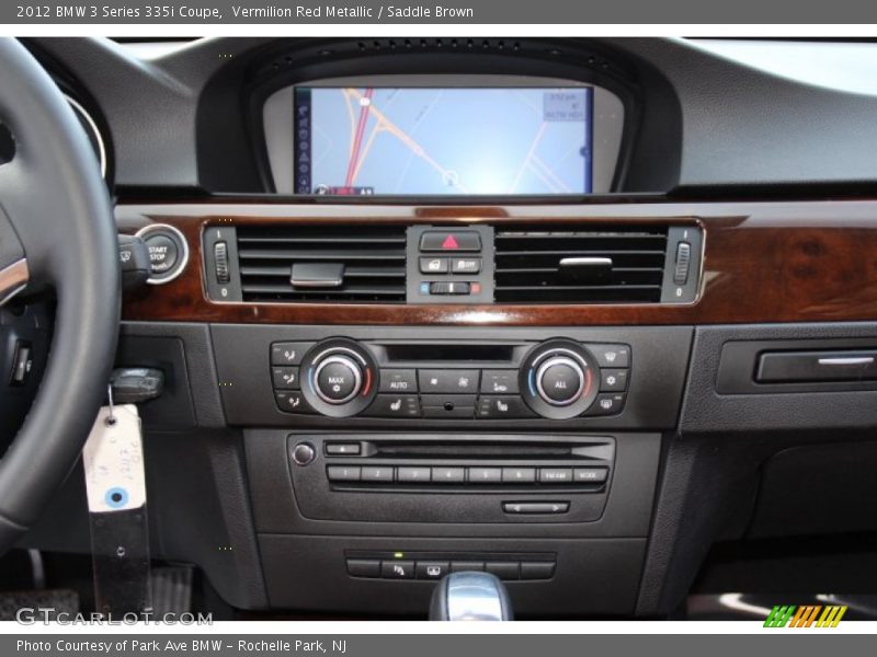 Controls of 2012 3 Series 335i Coupe