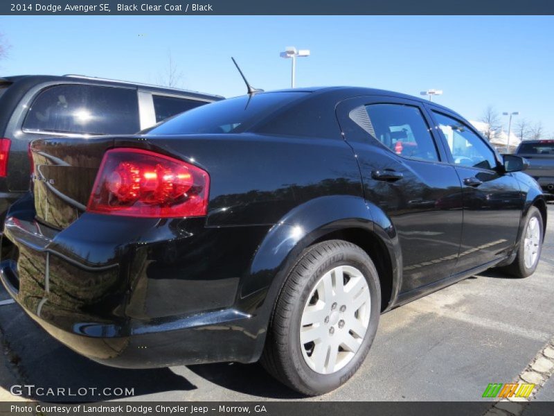Black Clear Coat / Black 2014 Dodge Avenger SE