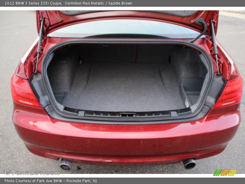  2012 3 Series 335i Coupe Trunk