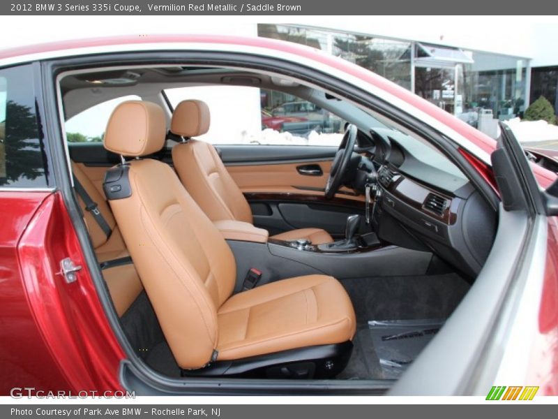 Front Seat of 2012 3 Series 335i Coupe