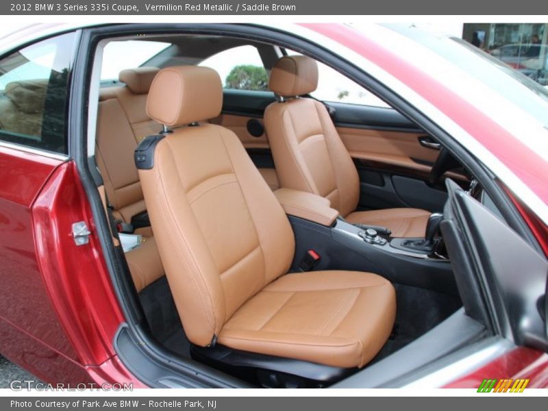 Front Seat of 2012 3 Series 335i Coupe