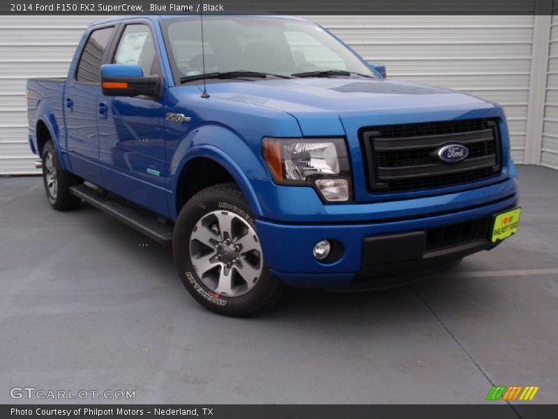 Blue Flame / Black 2014 Ford F150 FX2 SuperCrew