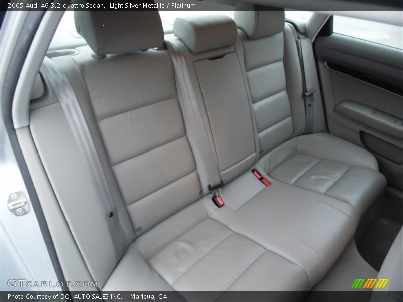 Light Silver Metallic / Platinum 2005 Audi A6 3.2 quattro Sedan