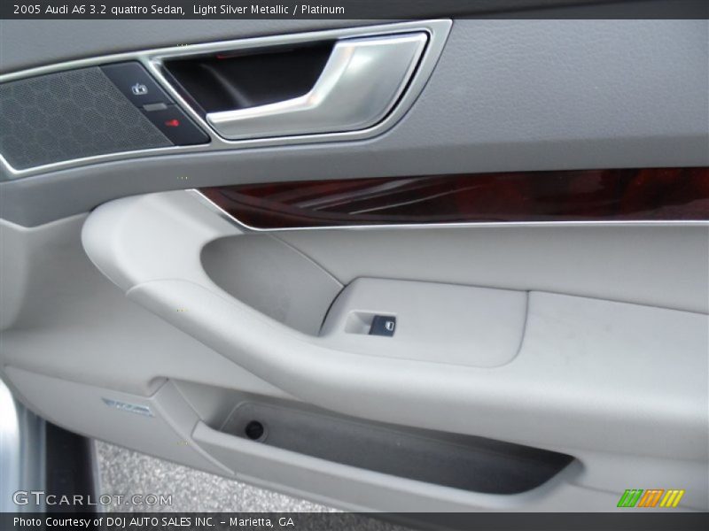 Light Silver Metallic / Platinum 2005 Audi A6 3.2 quattro Sedan