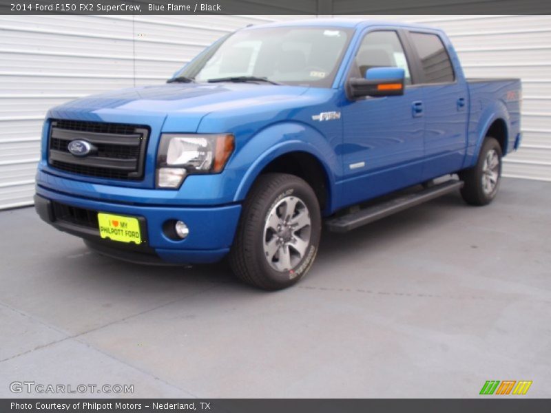 Blue Flame / Black 2014 Ford F150 FX2 SuperCrew