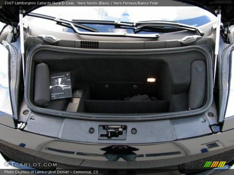  2007 Gallardo Nera E-Gear Trunk