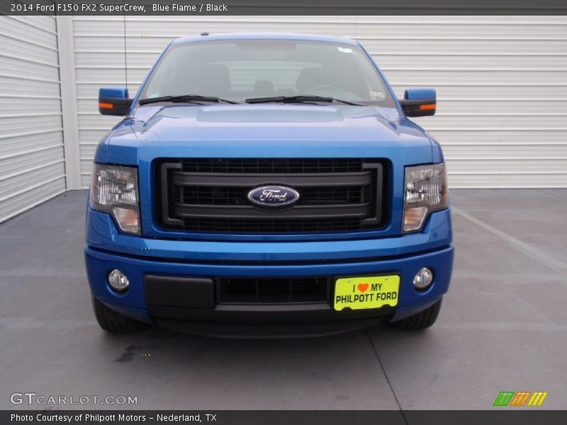 Blue Flame / Black 2014 Ford F150 FX2 SuperCrew