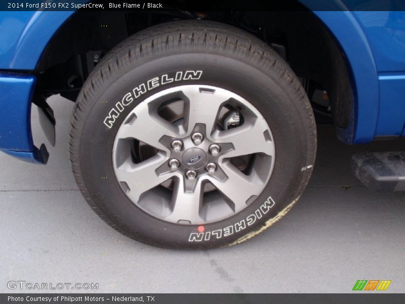 Blue Flame / Black 2014 Ford F150 FX2 SuperCrew