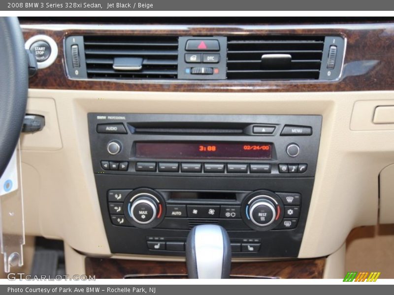 Jet Black / Beige 2008 BMW 3 Series 328xi Sedan