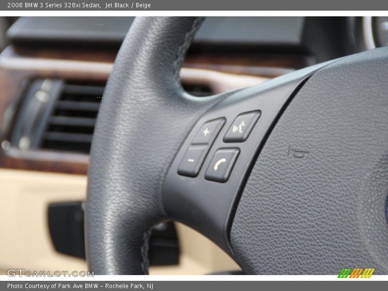 Jet Black / Beige 2008 BMW 3 Series 328xi Sedan