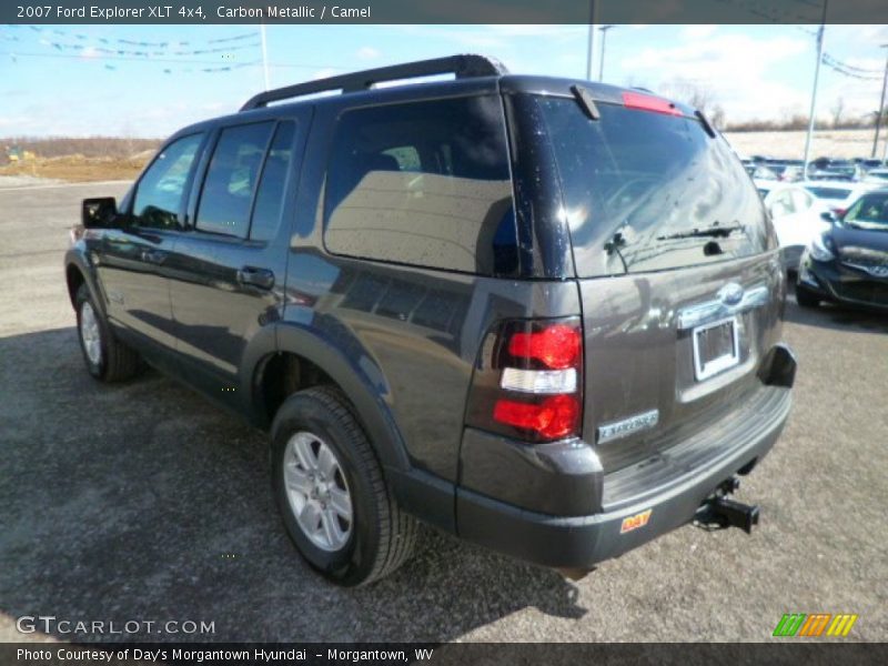 Carbon Metallic / Camel 2007 Ford Explorer XLT 4x4