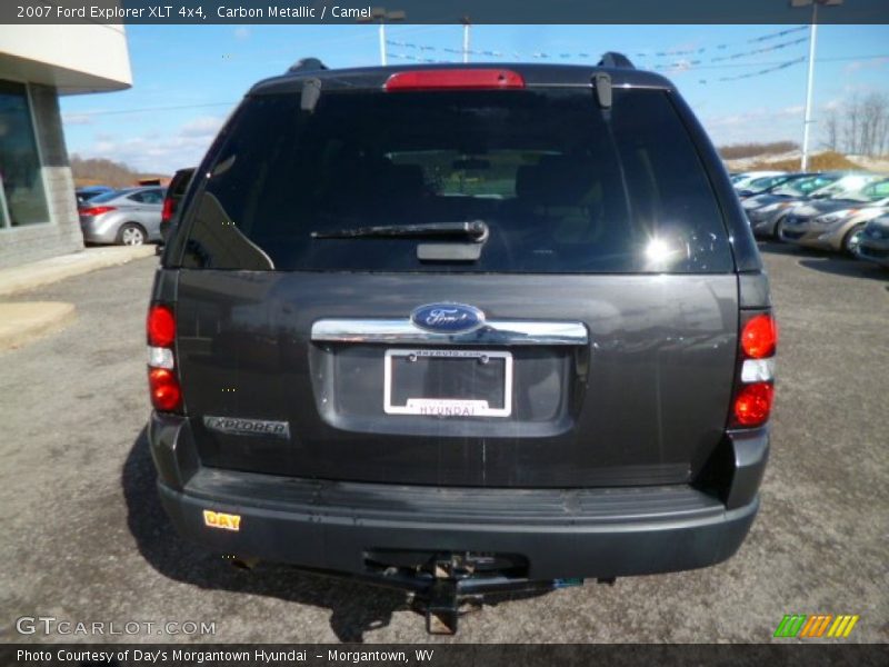 Carbon Metallic / Camel 2007 Ford Explorer XLT 4x4